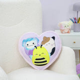 Argos Squishmallows Heart Shaped Cushion Lavender 34x30cm- Buy online at McGrocer