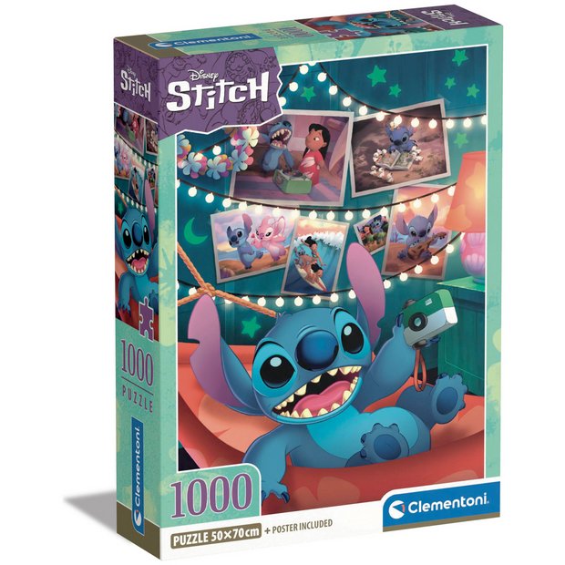 Clementoni Disney Stitch Lights jigsaw puzzle 1000 piece 50x70cm, UK version