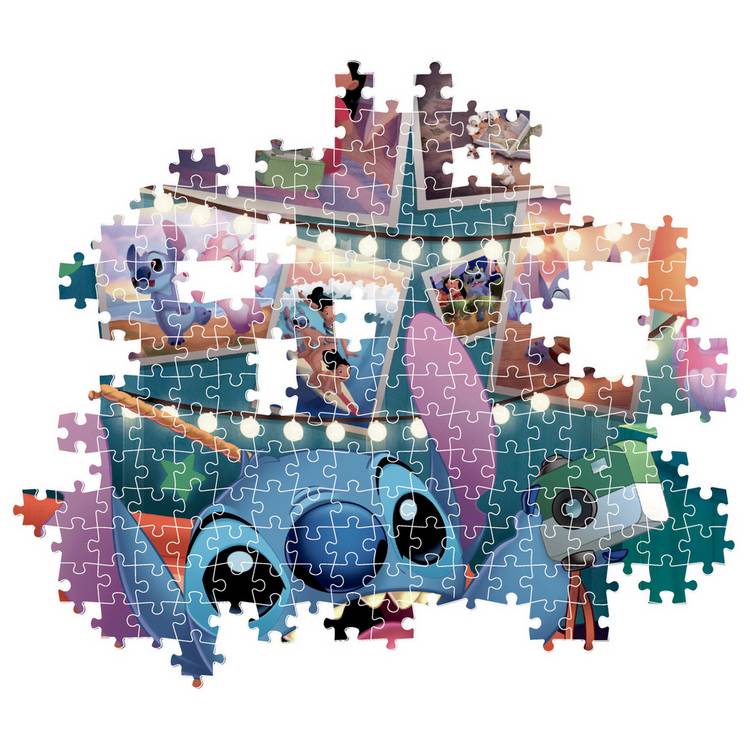 Clementoni Disney Stitch Lights jigsaw puzzle 1000 piece 50x70cm, UK version