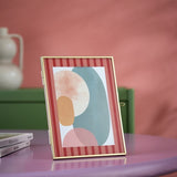 Habitat picture frame pink and red 5x7 - British product