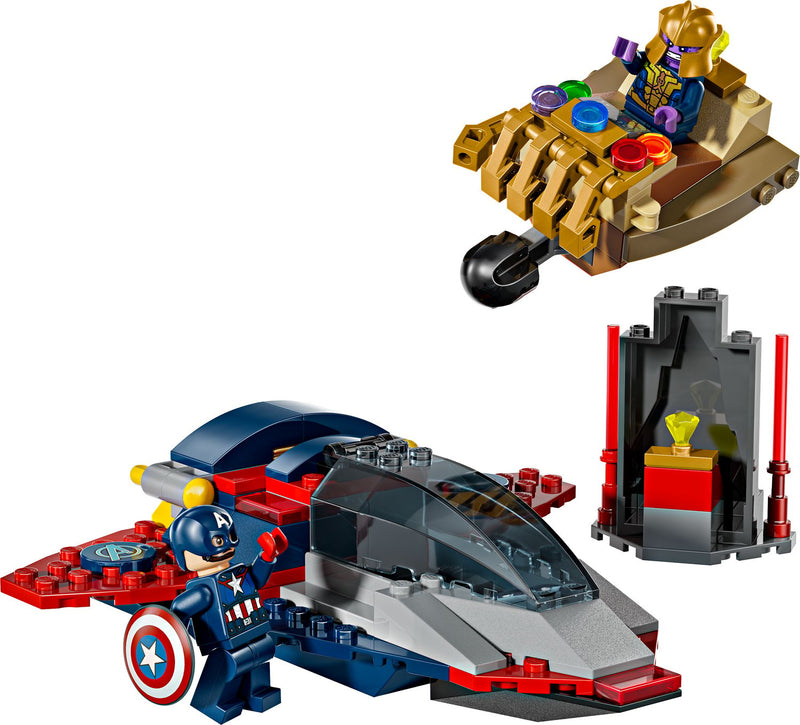 LEGO Captain America vs Thanos set 107 pieces - British product