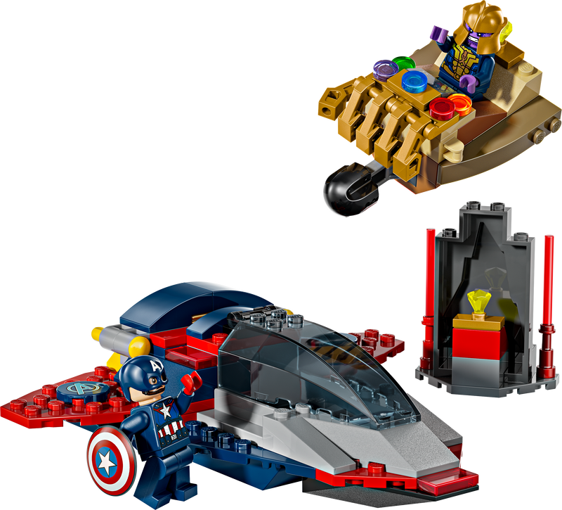 LEGO Captain America vs Thanos set 107 pieces - British product