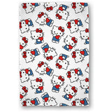 Hello Kitty fleece throw white 100x150cm, imported from the UK