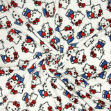 Hello Kitty fleece throw white 100x150cm, imported from the UK