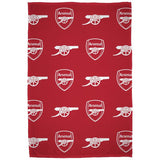 Arsenal FC fleece throw red 100x150cm, imported from the UK