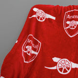 Arsenal FC fleece throw red 100x150cm, imported from the UK