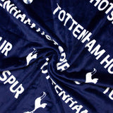 Tottenham Hotspur fleece throw dark blue 100x150cm - British product