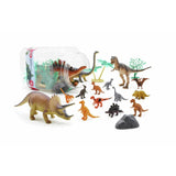 Chad Valley dinosaur playset 50 pieces bucket (British brand)