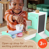 Fisher-Price wooden coffee shop set 20-piece, UK version