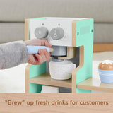 Fisher-Price wooden coffee shop set 20-piece, UK version