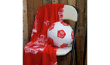 Argos Liverpool FC Football Shaped Cushion White 25cm- Buy online at McGrocer