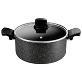 Tefal Stone Force aluminium stewpot 24cm, UK version