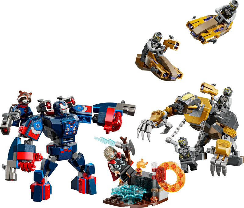LEGO Avengers Thor vs Chitauri Set 373 Pieces - British product