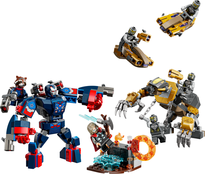 LEGO Avengers Thor vs Chitauri Set 373 Pieces - British product