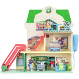 Bluey Supermarket Playset with exclusive figures (British brand)