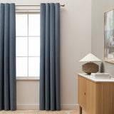 Argos Habitat Blackout Eyelet Curtains Blue 117x137cm- Buy online at McGrocer