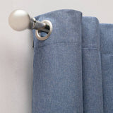 Habitat blue blackout eyelet curtains 117x137cm - British product