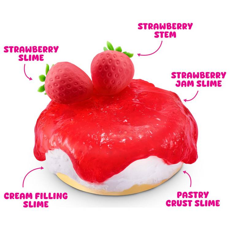 Zuru Slime Mart strawberry cheesecake slime kit, imported from the UK
