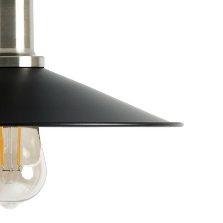 Argos Home Pixie flush ceiling light black, UK version