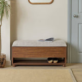 Argos Habitat Saffield Shoe Storage Bench - Walnut- Buy online at McGrocer