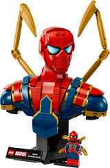 Lego LEGO Iron Spider-Man Bust Marvel 379 Piece Set- Buy online at McGrocer