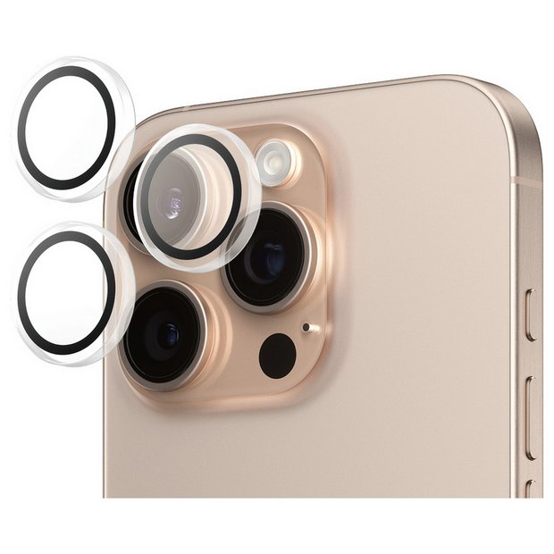 PanzerGlass camera lens protector for iPhone 16 Pro and Pro Max (British brand)