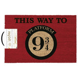 Argos Pyramid Harry Potter Hogwarts Red Doormat - 40x60cm- Buy online at McGrocer