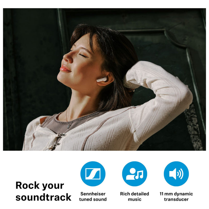Sennheiser ACCENTUM Open earbuds Black - British product