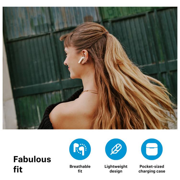Sennheiser ACCENTUM Open earbuds Black - British product
