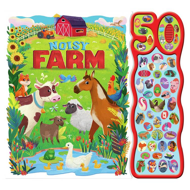 Igloo Books Noisy Farm 50 sounds book, imported from the UK