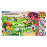 Igloo Books Noisy Farm 50 sounds book, imported from the UK