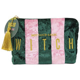 Wicked bathing gift set with shower gel body puff and wash bag - British product
