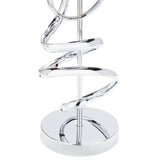 Argos Home sculptural swirl table light in grey, UK version