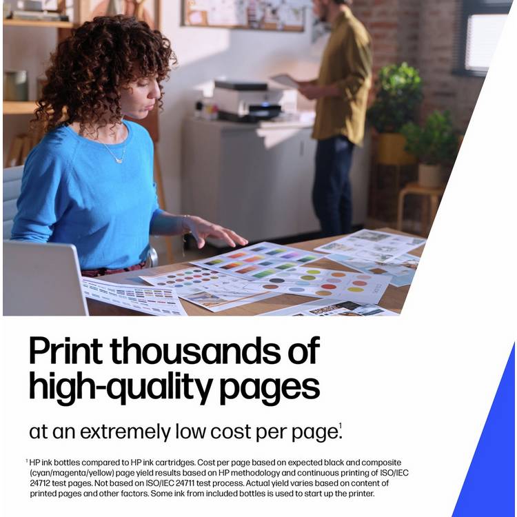 HP 31 high yield yellow ink bottle 70ml, UK version