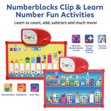 Numberblocks Clip & Learn educational toy, imported from the UK