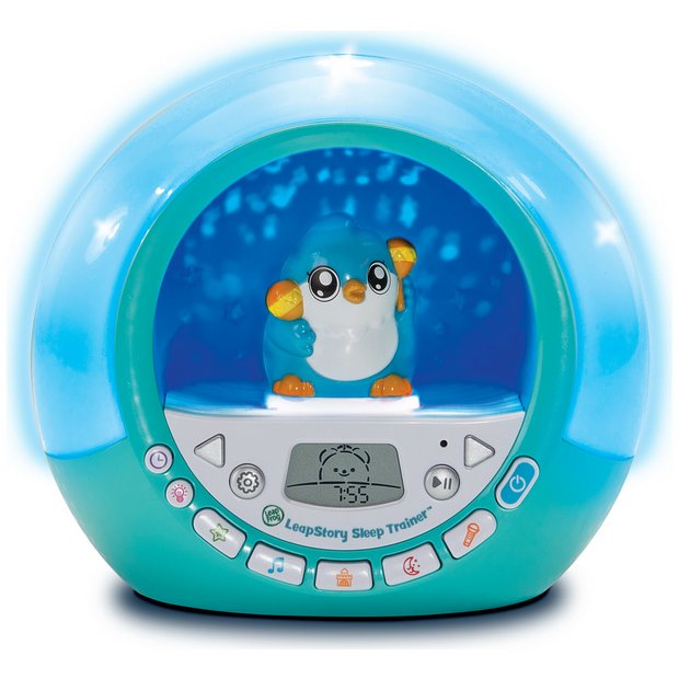 LeapFrog LeapStory Sleep Trainer teal toy, imported from the UK