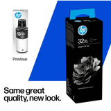 HP 32XL high yield ink bottle 135ml, imported from the UK