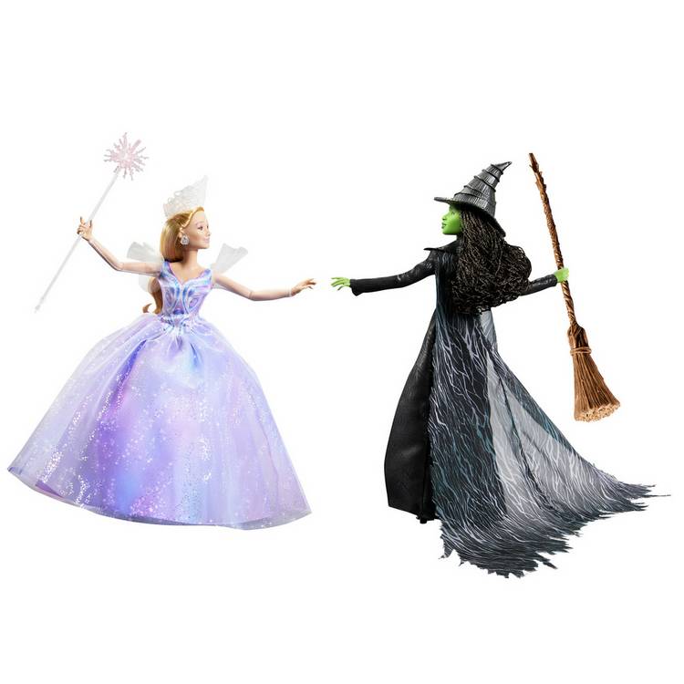 Mattel Wicked Glinda doll with accessories, imported from the UK
