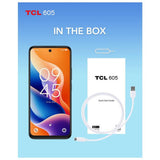 TCL 605 mobile phone 128GB black - British product