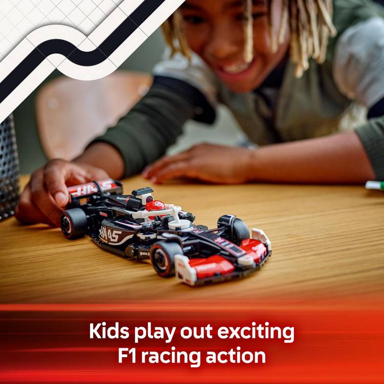 LEGO Speed Champions Haas F1 car 242 pieces - British product