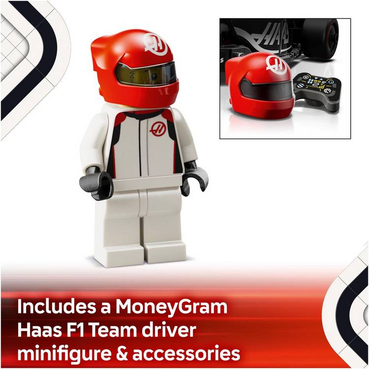 LEGO Speed Champions Haas F1 car 242 pieces - British product