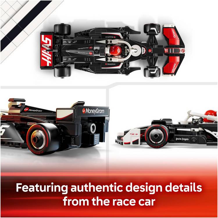 LEGO Speed Champions Haas F1 car 242 pieces - British product
