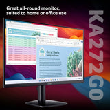 Acer KA272 G0 27in FHD monitor (British brand)