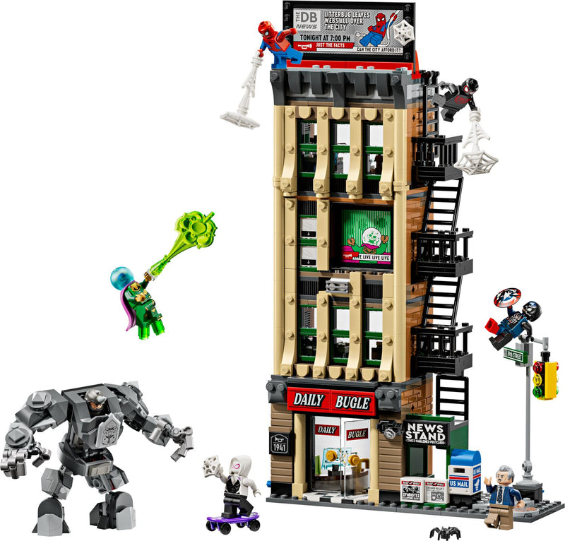 LEGO building set Daily Bugle Spider-Man - British product