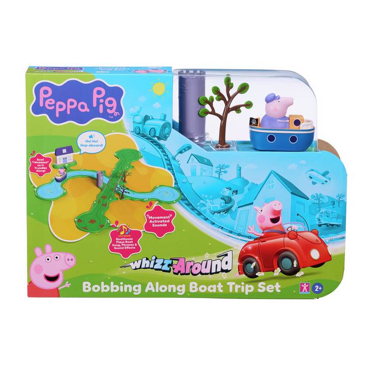 Peppa Pig Whizz Around boat playset, UK version
