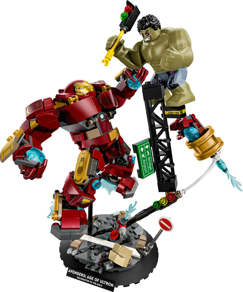 LEGO Marvel Hulkbuster vs Hulk building set 413 pieces, UK version