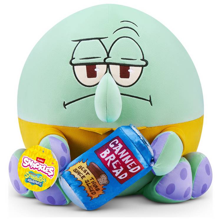 Snackles SpongeBob plush toy 35cm - British product