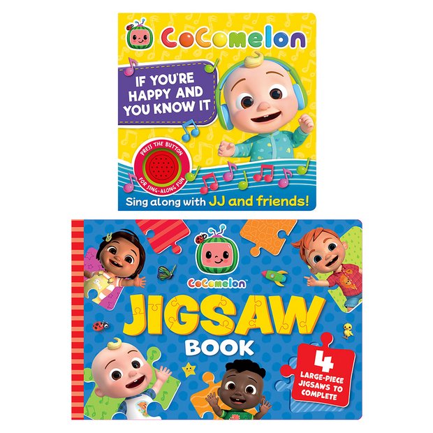 Igloo Books Cocomelon novelty book set, imported from the UK