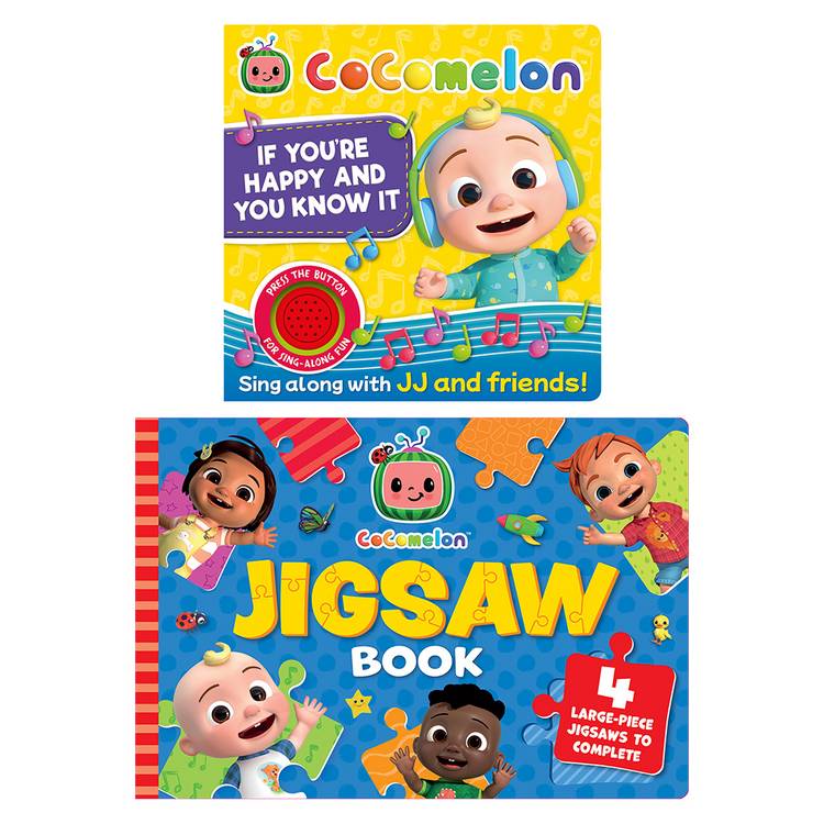 Igloo Books Cocomelon novelty book set, imported from the UK