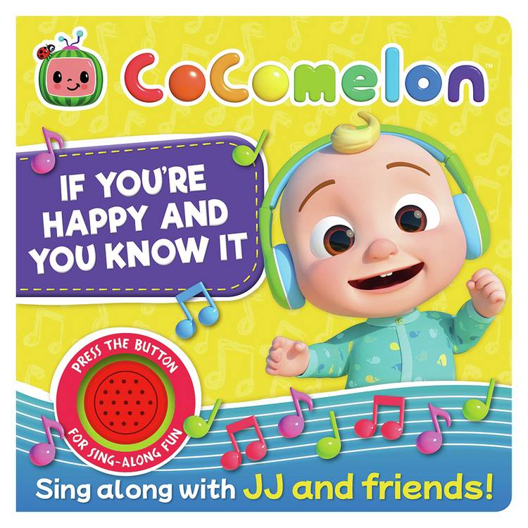 Igloo Books Cocomelon novelty book set, imported from the UK